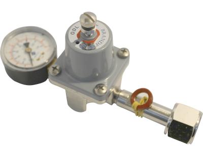 Pressure reduction valve for CO2 bottle suitable for de Jong Duke
