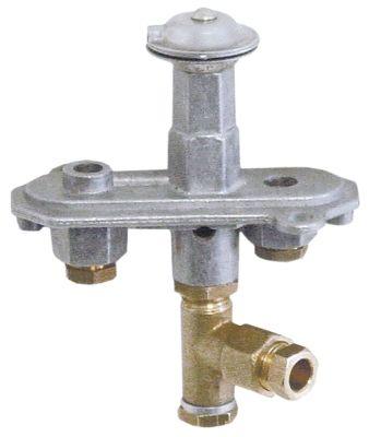 Tændbrænder venstre med 2 flammer