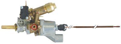 Gastermostat Gasindgang Rørflange KBD ø 52mm Termoelementtilslutning M8x1 Akse ø 8x6,5mm