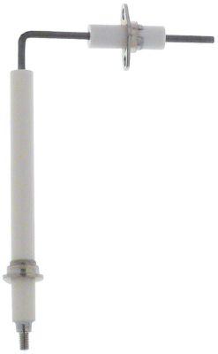 Tændelektrode L1 10mm L2 79mm Flange D1 ø 95mm D2 ø 95mm FL 23mm EL1 725mm EL2 24mm FB 1 16mm