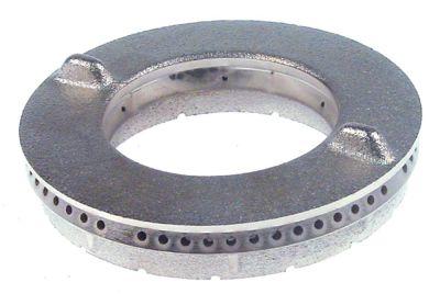 Brænderdæksel ø 130mm med midterhul 9kW