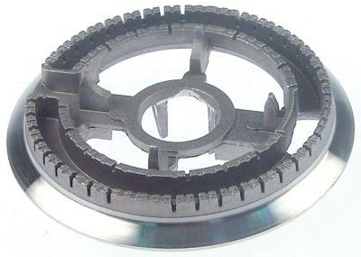 burner head 4,5kW mounting pos. outerfor burner cap ø 128mm