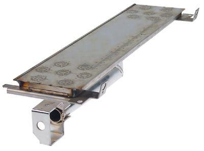Brænder L 560mm B 185mm H 110mm Kombidæmper