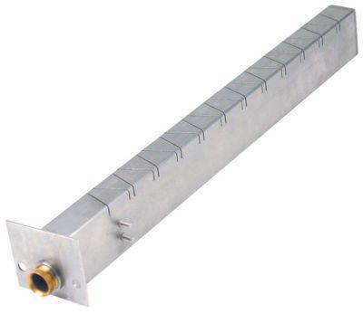 Stavbrænder med kærv L 500mm B 30mm H 55mm Gaskomfur