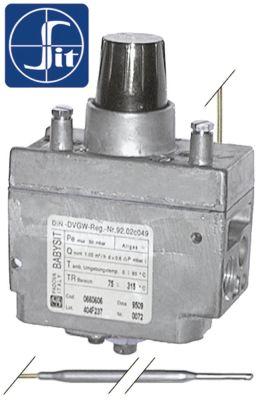 gas thermostat type 660 Babysit series t.max. 90°C30-90°C gas inlet 3/8