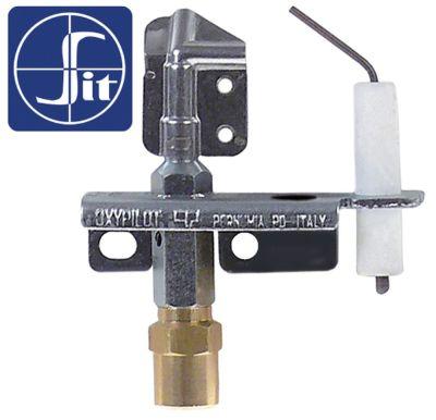 pilot burner type Oxipilot 9000 series 2 flamesnatural gas nozzle no. 35 nozzle ø 0,35mm