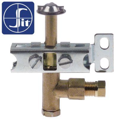 Tændbrænder Type Serie 100 med 3 flammer Dyse ø 35mm Gastilslutning 6mm SIT