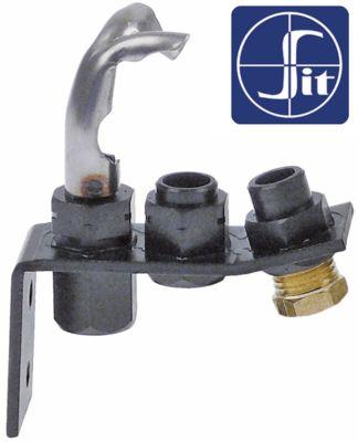 Tændbrænder Type Serie 145 med 2 flammer uden dyser SIT Flammeretning højre