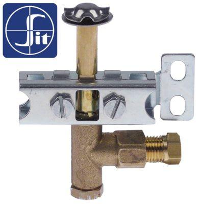 Tændbrænder Type Serie 100 med 3 flammer Dyse ø 4mm Gastilslutning 6mm SIT