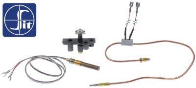 Tændbrænder Type Serie 190 med 3 flammer Dyse ø 51mm Naturgas sæt SIT Dysetype 51