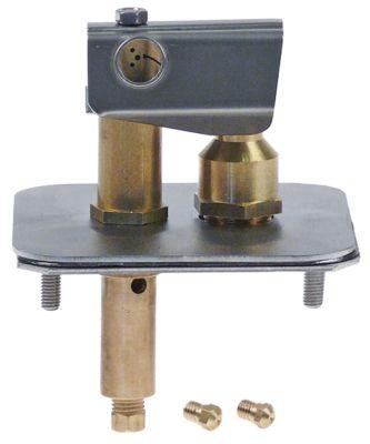 Tændbrænder naturgas/F-gas komplet Gasledning ø 4mm