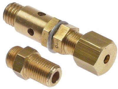 Tændbrænder naturgas/F-gas M10 Rørtilslutning ø4mm