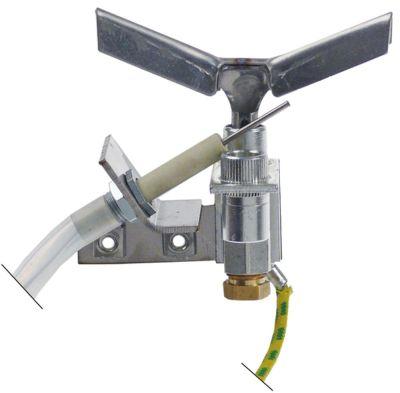 Tændbrænder Type Q327 med 3 flammer Naturgas med tændelektrode HONEYWELL Dysetype NE22