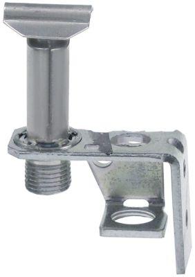 Tændbrænder Type B4H3 med 2 flammer AB Gastilslutning 7/16