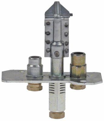 Tændbrænder 3 naturgas/F-gas Gastilslutning M10x1mm Dysetype  -
