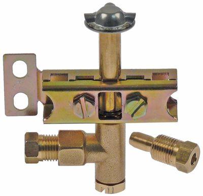 Tændbrænder Type Serie 100 med 3 flammer Dyse ø 2mm naturgas/F-gas