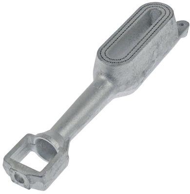 Rørbrænder L 360mm B 67mm H 56mm Friture oval