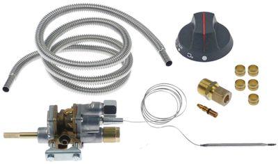 Gastermostat Type MT7200 120-270°C Gasindgang Rørflange ø21mm KBD ø 0,76+0,55mm