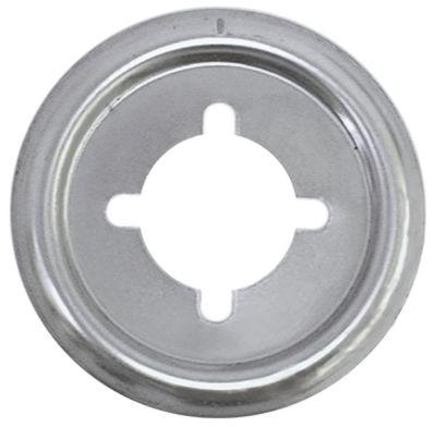 Rosette Nulmærke ø 56mm Klemme ø 42mm