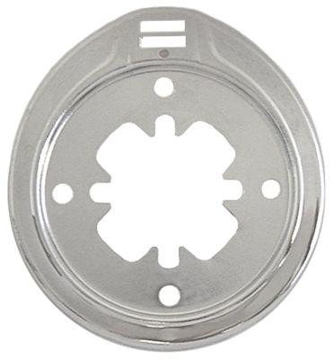 Rosette mat Knap op til ø 52mm