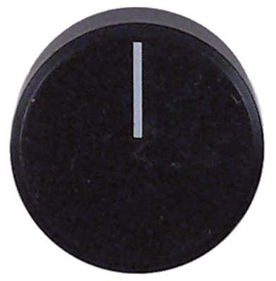 Knap Potentiometer ø 185mm Akse ø 6mm passer til OEM sort
