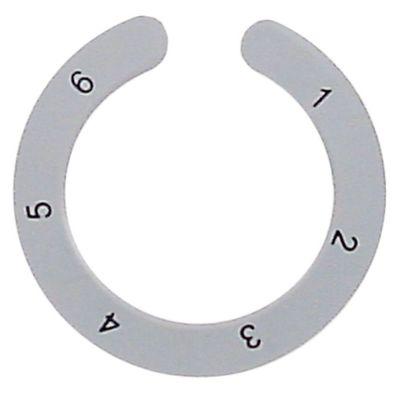 Knapsymbol Energiregulering 1-6/7 takt grå