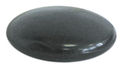 Knopgreb Gevind M10 Plastik Greb ø 44mm sort L 14mm