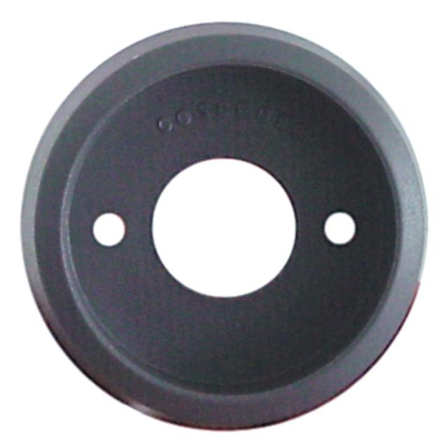 Rosette ø 55mm grå til påfyldningsventil Klemme ø 42mm