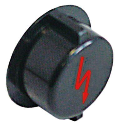 Knap Særlige tegn ø 45mm Akse ø 6x5,5mm Akse kvadratisk