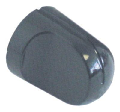 Knap Kontakt nulmærke ø 28mm Akse ø 7mm passer til BRASILIA sort