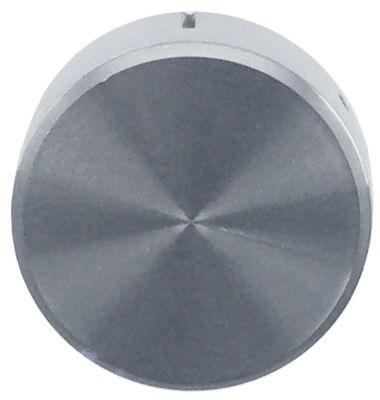 Knap Kontakt nulmærke  -°C ø 37mm Akse ø 6mm Udglatning  - passer til BEZZERA sølv