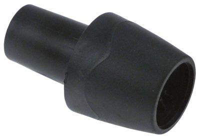 Knap ø 45mm Gevind Tr18x2 sort