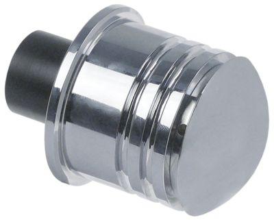 Knap ø 48mm Akse ø 75mm forkromet