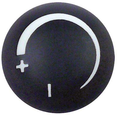 Symbol Trinløs +/- ø 45mm sort