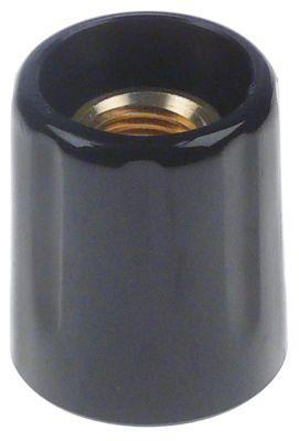 Drejegreb ø 42mm sort L 49mm