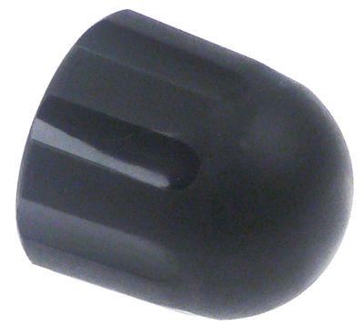 Knap ø 40mm sort L 42mm