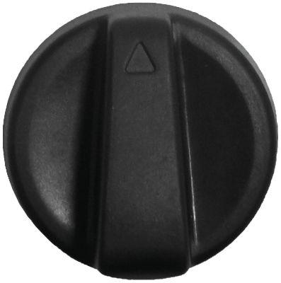 Knap Pil ø 655mm Akse ø 8x6,5mm Udglatning venstre passer til SIMOGAS sort