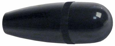 Konusgreb Gevind M12 Plastik ø 31mm sort L 82mm