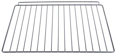 Indsatsrist Stål forkromet L 440mm B 320mm med anslag