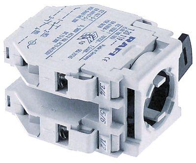 Kontaktblok 250V 2NO/2NC 6A Type 120119