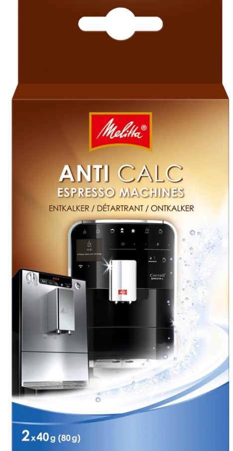 Melitta Anti 2 x 40g. | Afkalkning til din espressomaskine
