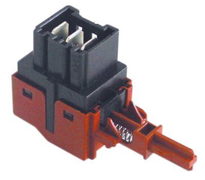 Tastelement 1NO 250V Tilslutning Fladstik 6,3 mm 16A