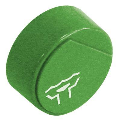Tryktast grøn ø 23mm Afløb  -