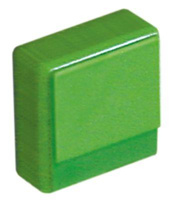 Tryktast grøn  -  - Størrelse 23x23mm