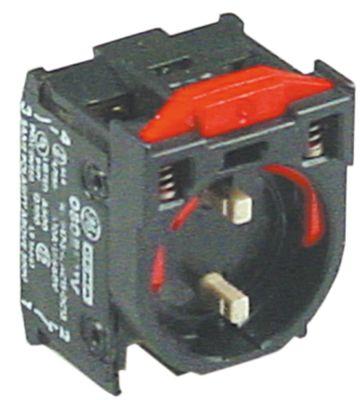 Kontaktblok sort 1NC/1NO GENERAL ELECTRIC