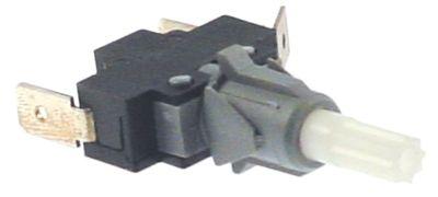 momentary switch unit 1CO 250V 16Aconnection male faston 6.3mm