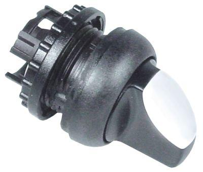 Valgkontakt sort/hvid  - 0°-45° gar i indgreb Indbygningsmål ø22mm Skiftesekvens 0-1