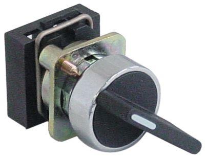 rotary selector mounting measurements ø22mm blackmomentary sequence 1-0-2
