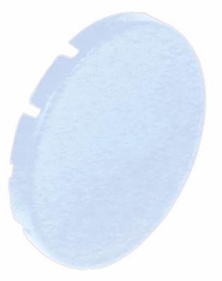 Tastlinse hvid transparent