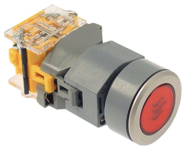 Pressostat 660V rød 1NO Tilslutning Skruetilslutning belyst  -